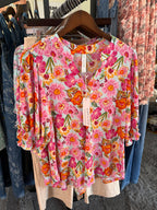 Dear Scarlett Lizzy Smocked Top