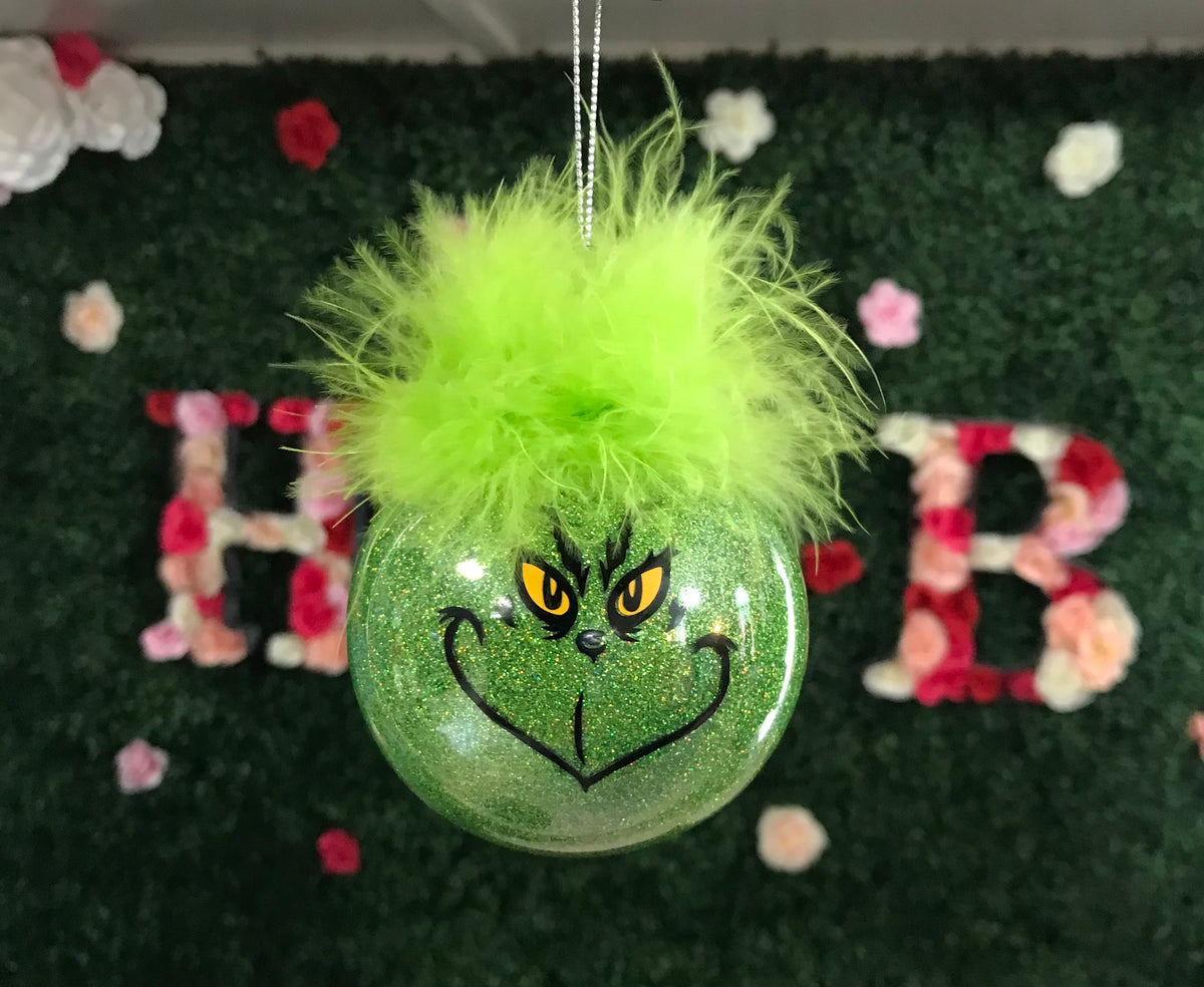 Grinch Ornament￼