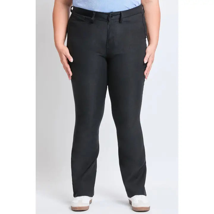 YMI Plus Size Hyperstretch Flare Pants