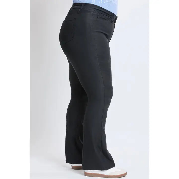 YMI Plus Size Hyperstretch Flare Pants